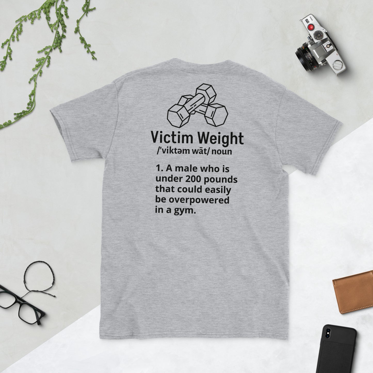 Victim Weight Logo/Definition shirt