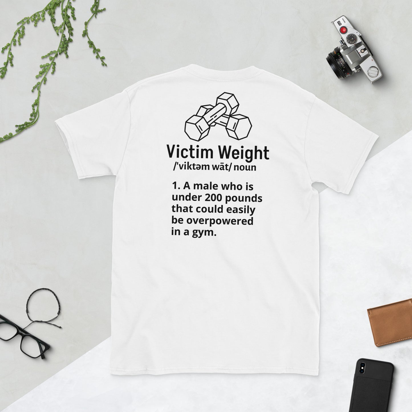 Victim Weight Logo/Definition shirt